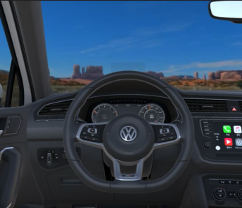 Noitom develops virtual reality test drive for the Volkswagen Tiguan.